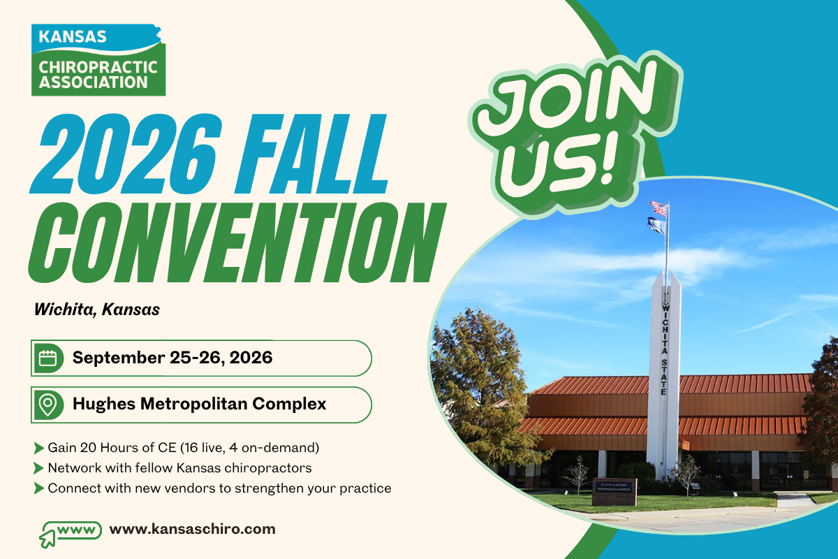 2026 KCA Fall Convention, September 25 and 26, Wichita, Kansas