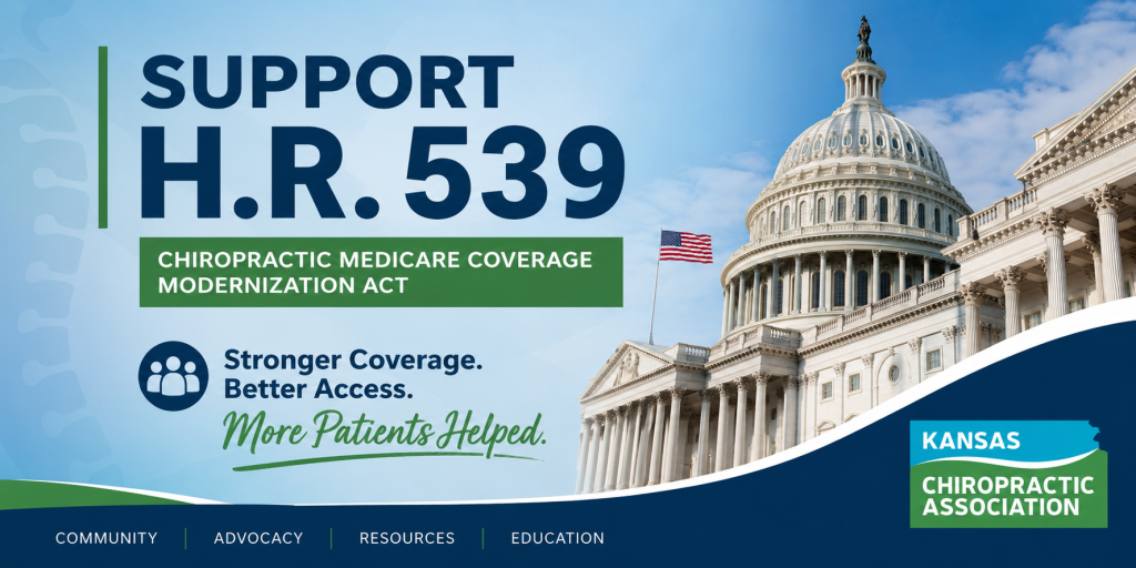 Support the Chiropractic Medicare Modernization Act.