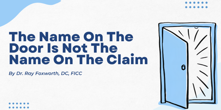 The Name on the Door Is Not the Name on the Claim